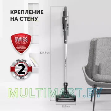 Пылесос Polaris PVCS 2090 Wi-Fi IQ Home (черный/серебристый) картинка 10